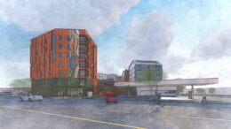 1371 Kooser Road establishing view, rendering by VMWP Architects