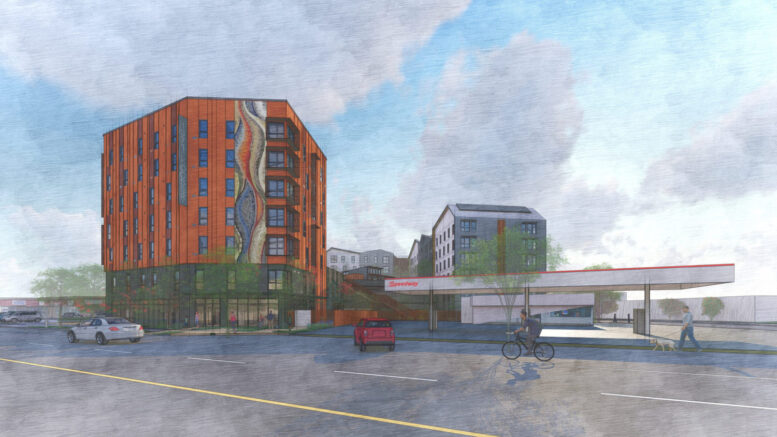 1371 Kooser Road establishing view, rendering by VMWP Architects