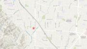 1601 S De Anza Boulevard Site Location, image via ArcGIS Online