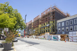 2587 Telegraph Avenue construction, image by Andrew Campbell Nelson