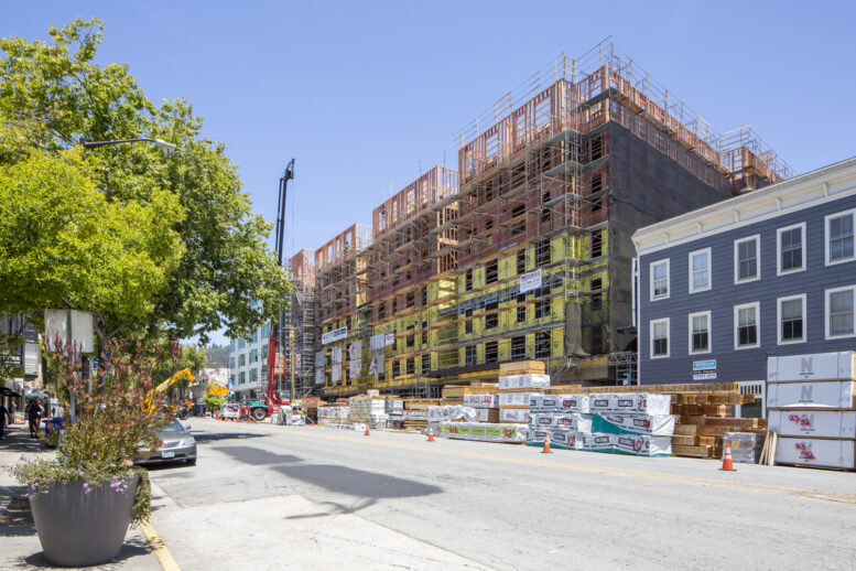 2587 Telegraph Avenue construction, image by Andrew Campbell Nelson