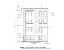 268 Fair Oaks Street front view, illustration by Shatara Architects