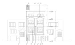 720 Masonic Avenue front view, illustration by Xie Associates