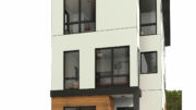 878 Pine Street, rendering by Oakley & Oakley