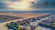 Arroyo Lago Aerial Concept Rendering, image via 330 Land Company