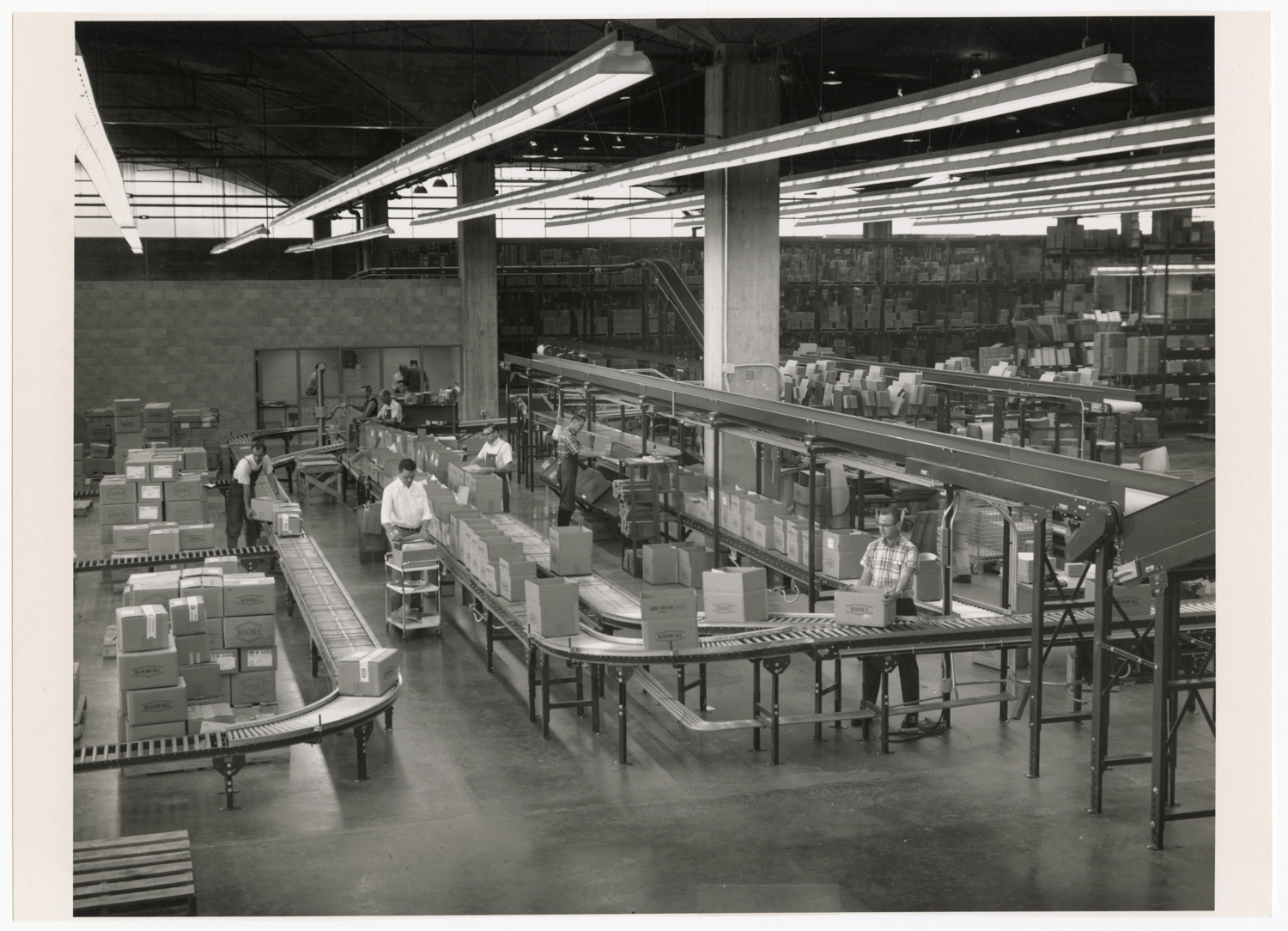 Birkenstock Campus historic interior view, image courtesy the Eames Institute