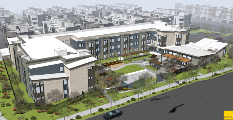 Grace Pointe, rendering by Dahlin Group