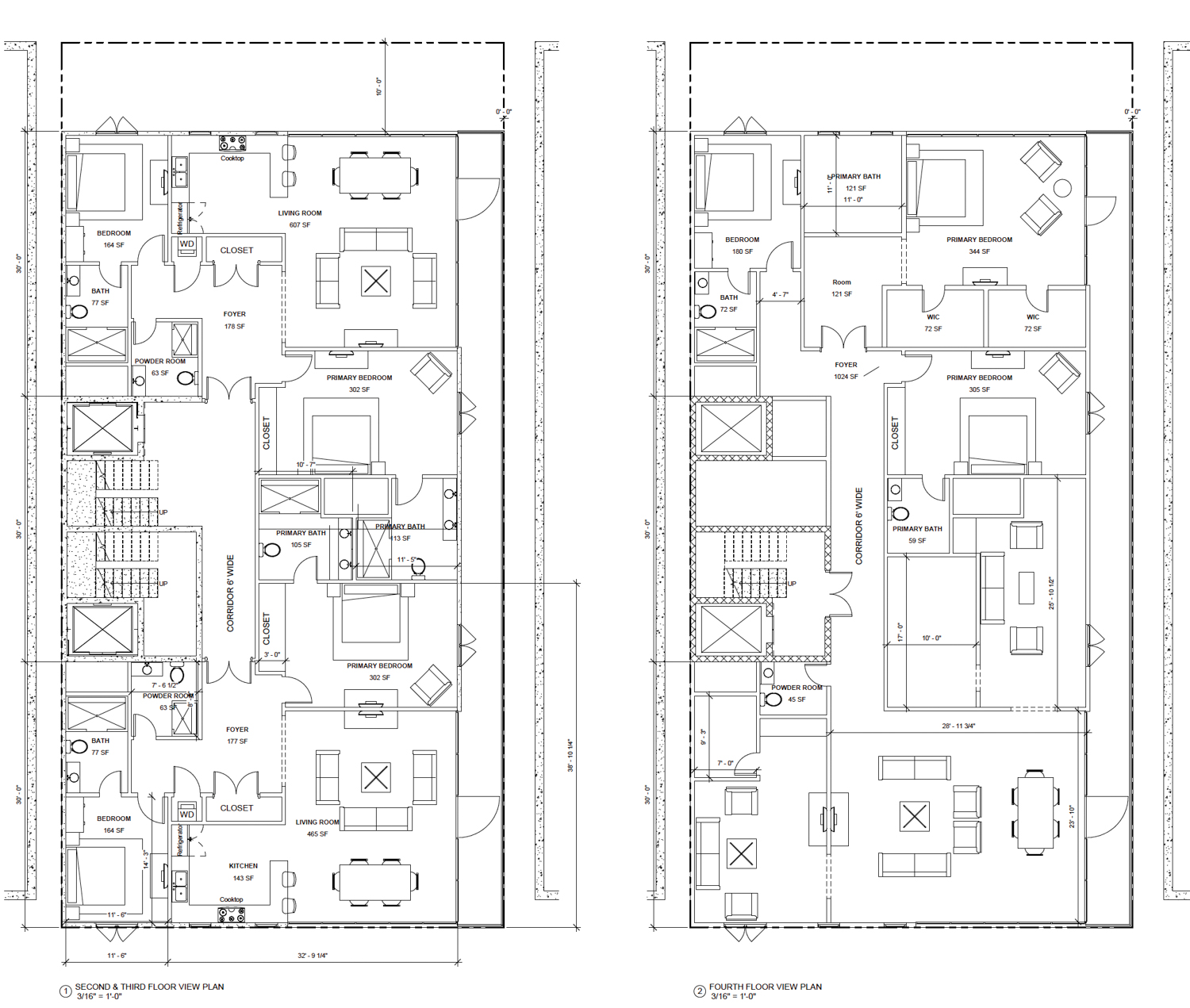 1217 Lincoln Avenue, floor plans by Design Collaborative Services
