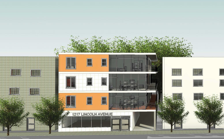 1217 Lincoln Avenue, rendering by Design Collaborative Services
