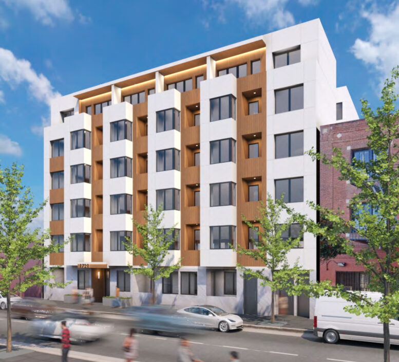 1721 15th Street establishing view, rendering by Pixxel18 Studio