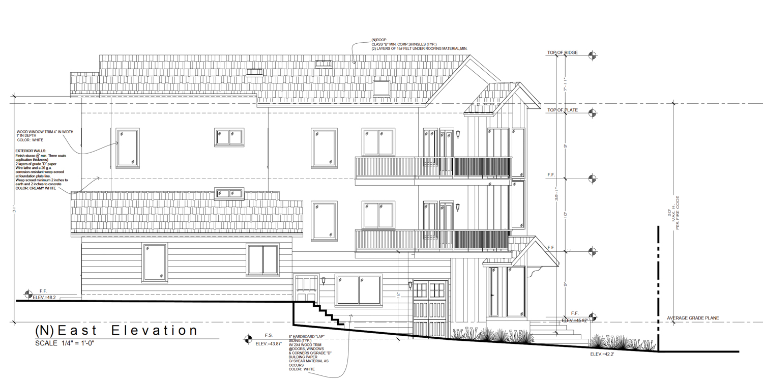227 Armour Avenue elevation, rendering by Andrea Costanzo