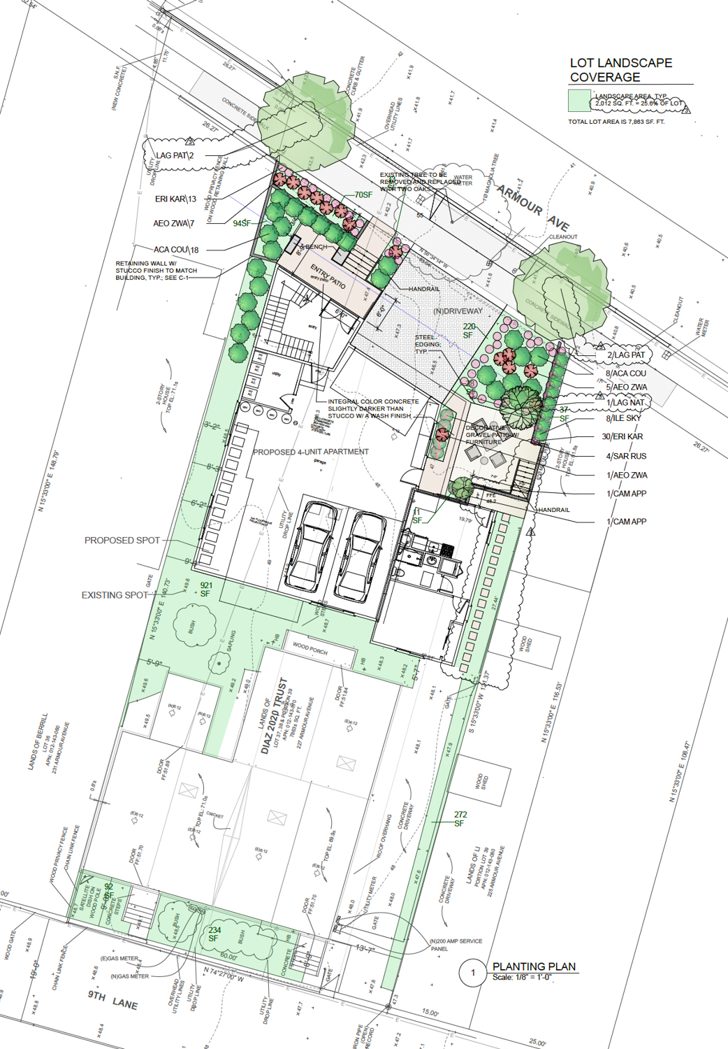 227 Armour Avenue floor plan, illustration by Andrea Costanzo