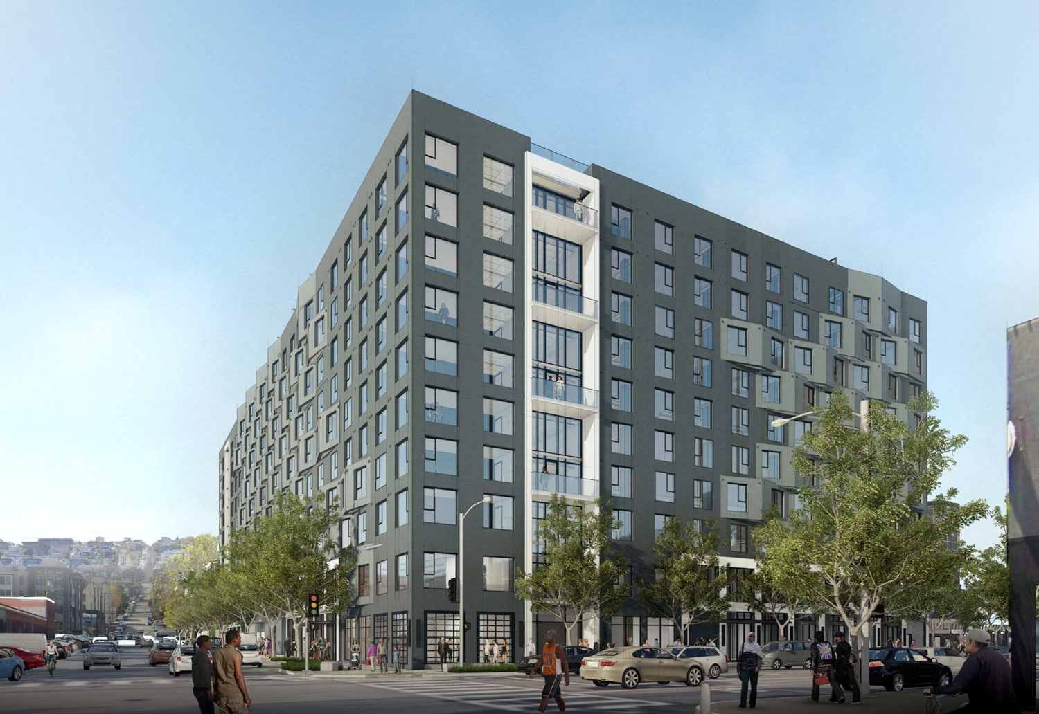 300 De Haro Street updated design, rendering by BAR Architects & Interiors