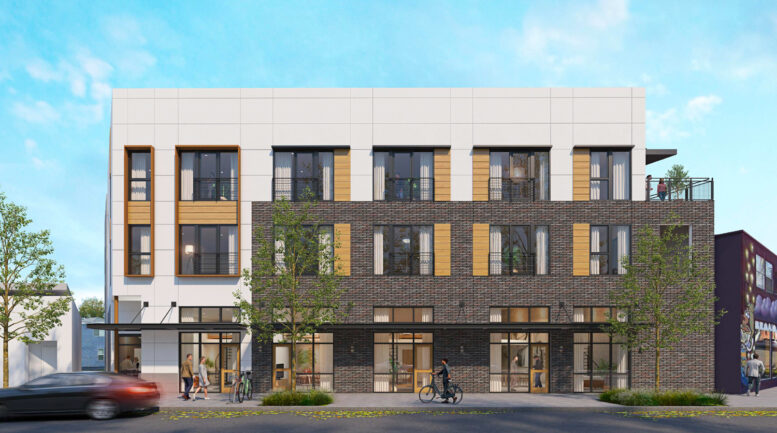 3206 Broadway updated illustration, rendering by HRGA