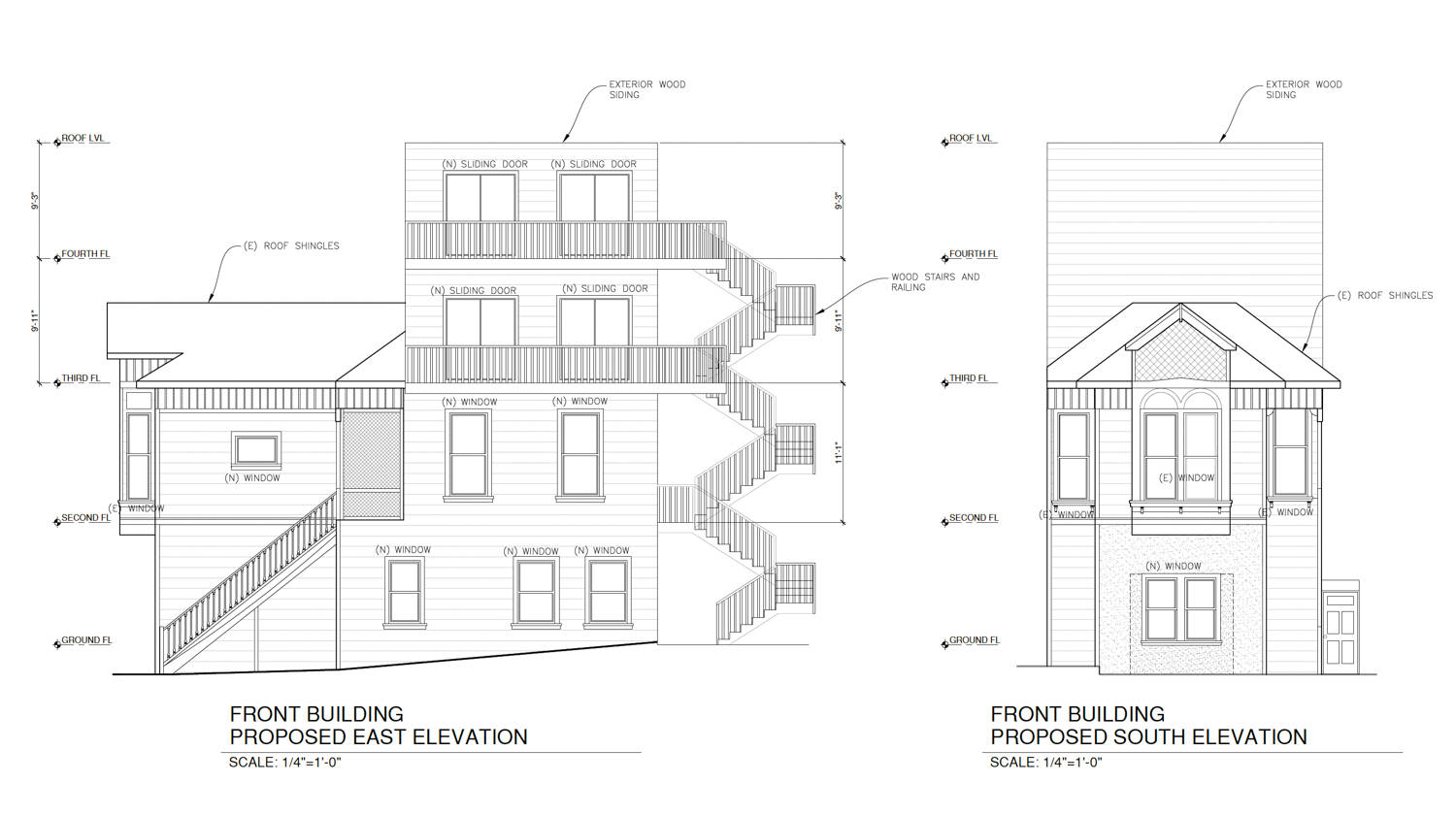 1182 Palou Avenue elevation, illustration via SF Planning