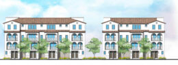 1320 Marshall Street buildings, illustration by Hunt Hale Jones Architects