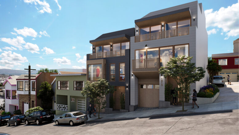 1817 Silliman Street, rendering by RG Architecture