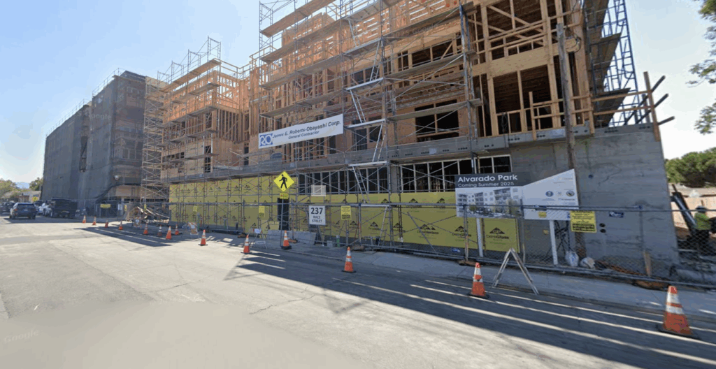 237 and 253 Race Street Buildings Under Construction, image via Google Street View