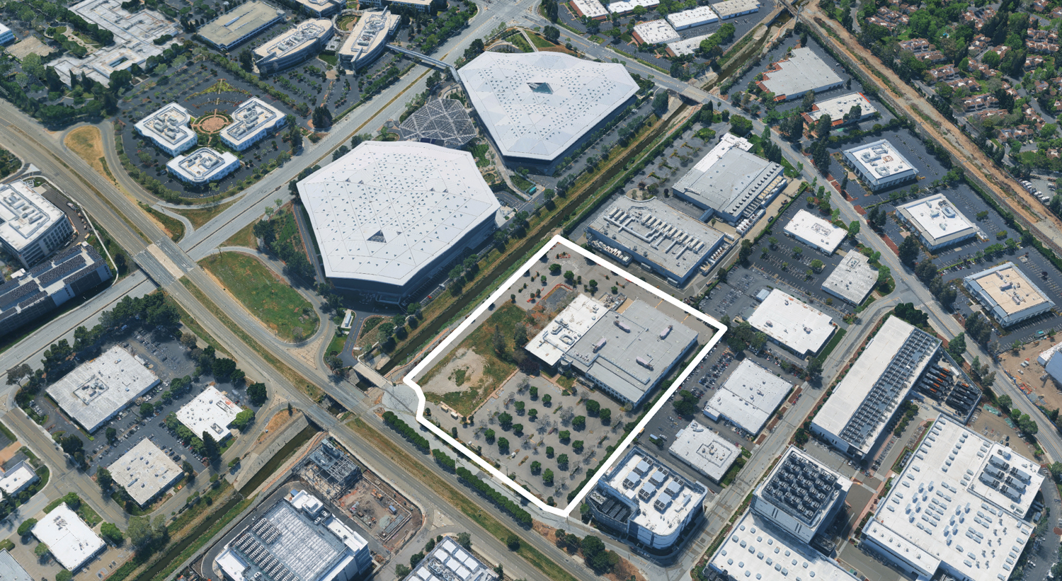 2400 Condensa Street, image via Google Satellite