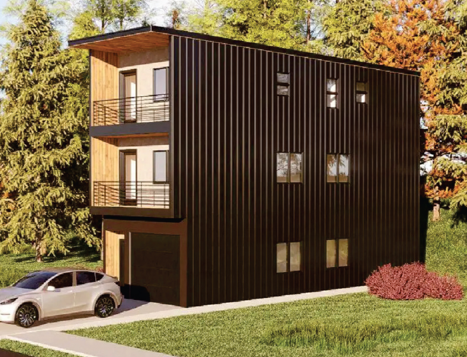 531 Stanford Avenue design template, illustration courtesy HMC Associates