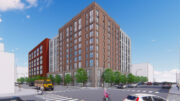 603 Jefferson Avenue & 750 Bradford Street view of the residential structure, design by STUDIOS Architecture and Van Meter Williams Pollack