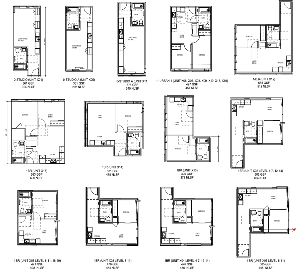 960 Howard Sample unit designs, image by oWow