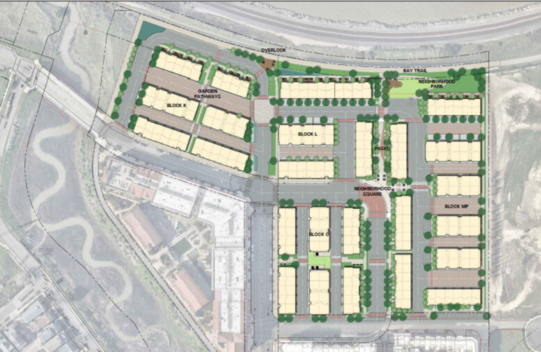 Hercules Bayfront Blocks K-O, image via Ledcor Development