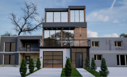 1173 Hollister Avenue front view, illustration by Atelier Design