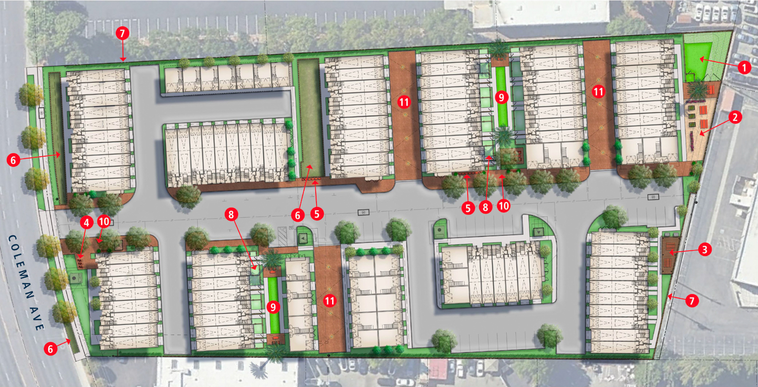 1400 Coleman Avenue, illustration by C2 Collaborative