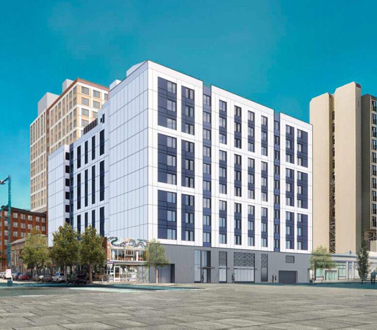 1523 Harrison Street, rendering by oWow