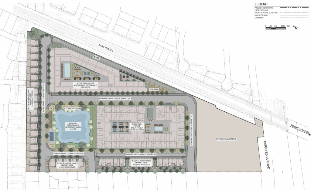 1655 Berryessa Road Modified Site, image via HMH