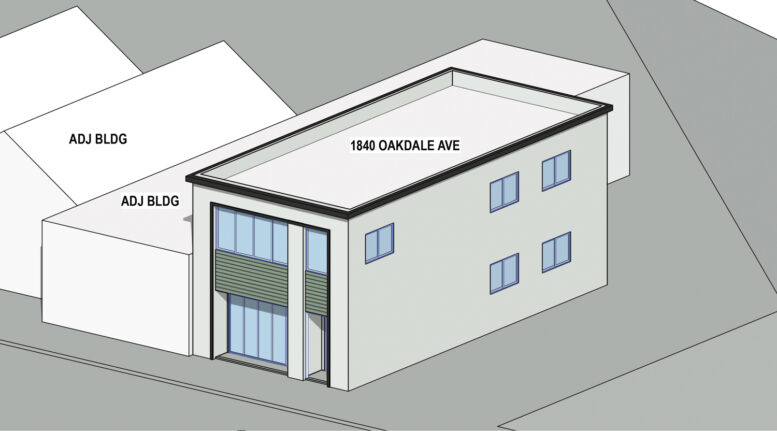 1840 Oakdale Avenue, illustration by RKD Consulting