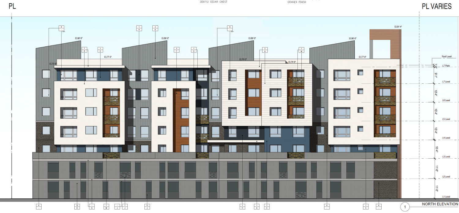 1919 O’Farrell Street elevation, image via DNA Design and Architecture
