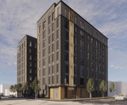 2298 Durant Avenue Building Rendering, image by Studio KDA