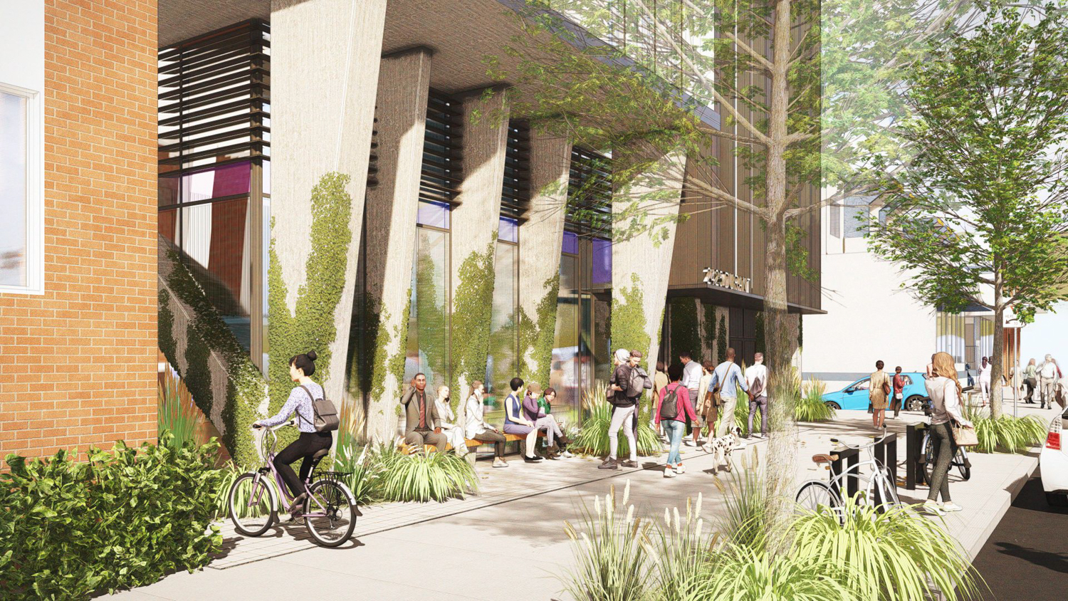 2425 Durant Avenue, rendering by Yes Community Architects