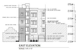 2834 San Jose Avenue front view, illustration via Thomas Podesta