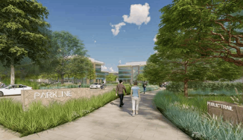 333 Ravenscourt Avenue Parkline Project Entry Rendering, image via ICE