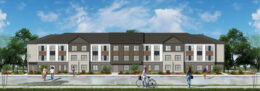 3550 North Freeway Boulevard building, illustration by Meeks Partners