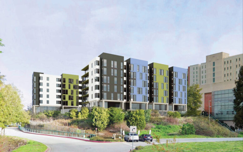 375 Laguna Honda Boulevard, rendering by Herman Coliver Locus Architecture