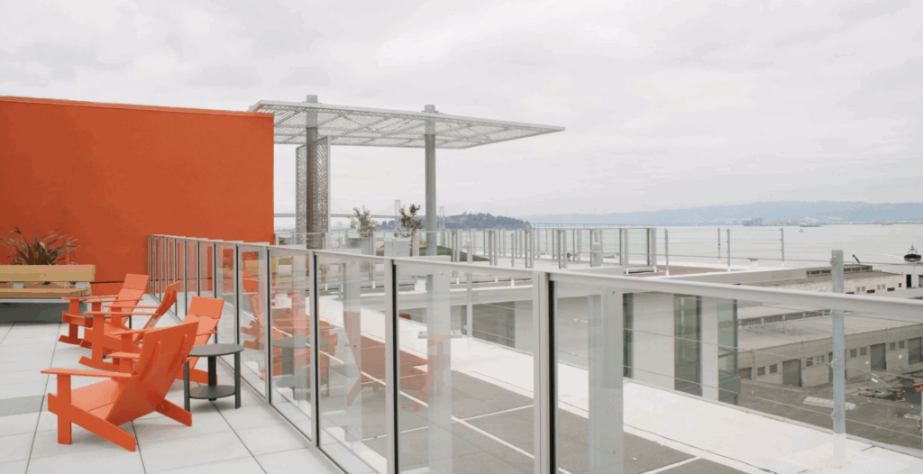 400 China Basin Street view from the Terrace, image via China Basin
