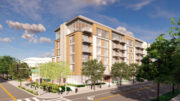 660 University Avenue establishing view, rendering by KSH Architects