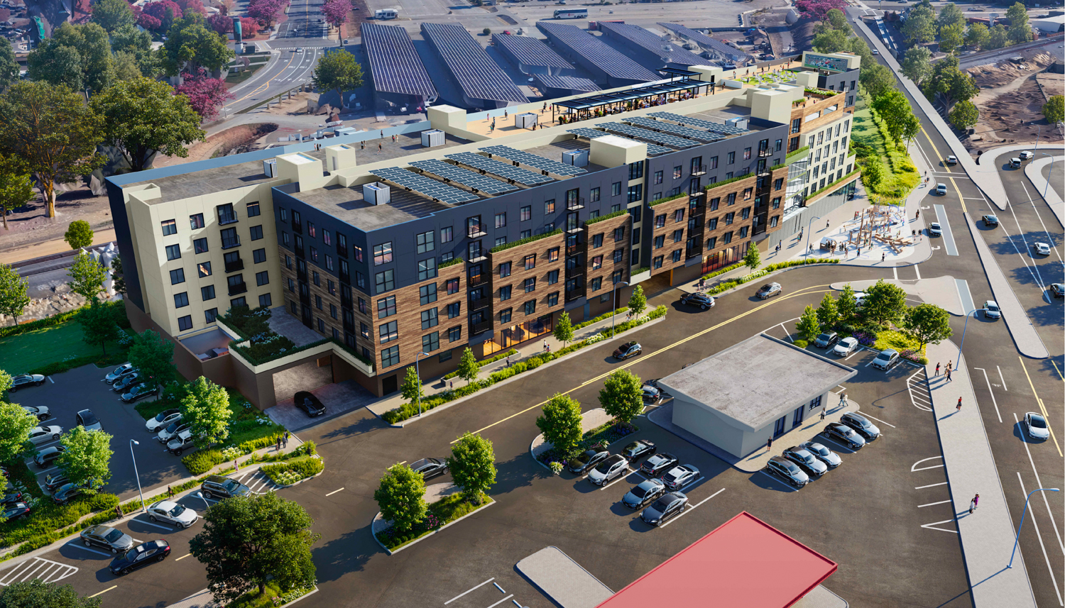 6801 Elvas Avenue, rendering by Architects Local