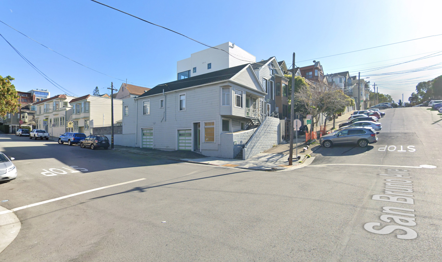 701 San Bruno Avenue existing condition, image via Google Street View