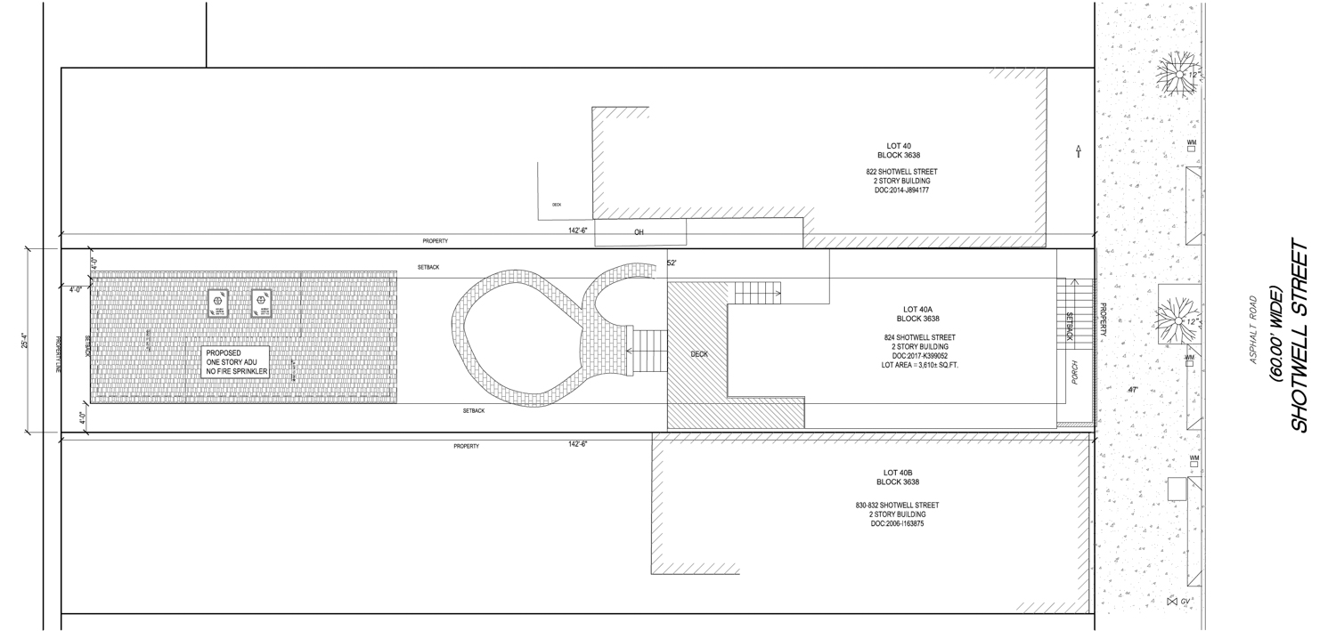 824 Shotwell Street floor plan, illustration by Bunch Design Inc