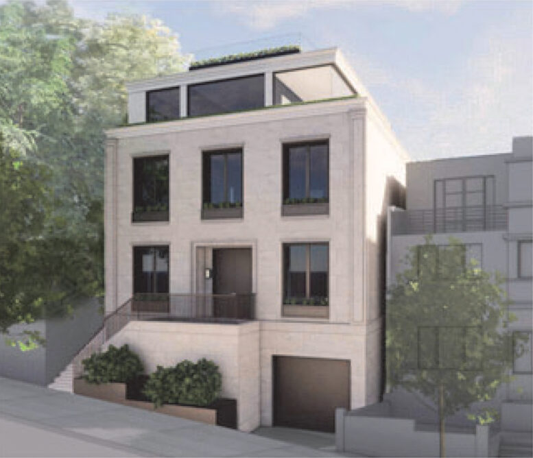 125 Maple Street, rendering by Sutro Architects