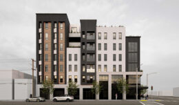 1601 Ocean Avenue along Capitol Avenue, rendering by S-AC Design Group