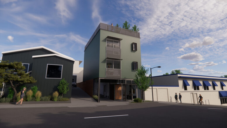 1860 Pleasant Valley Avenue, illustration courtesy Bitzer Banker Development