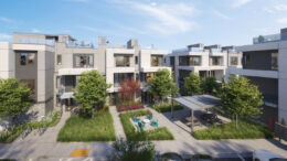 Idlewild aerial view, rendering by SDG Architects