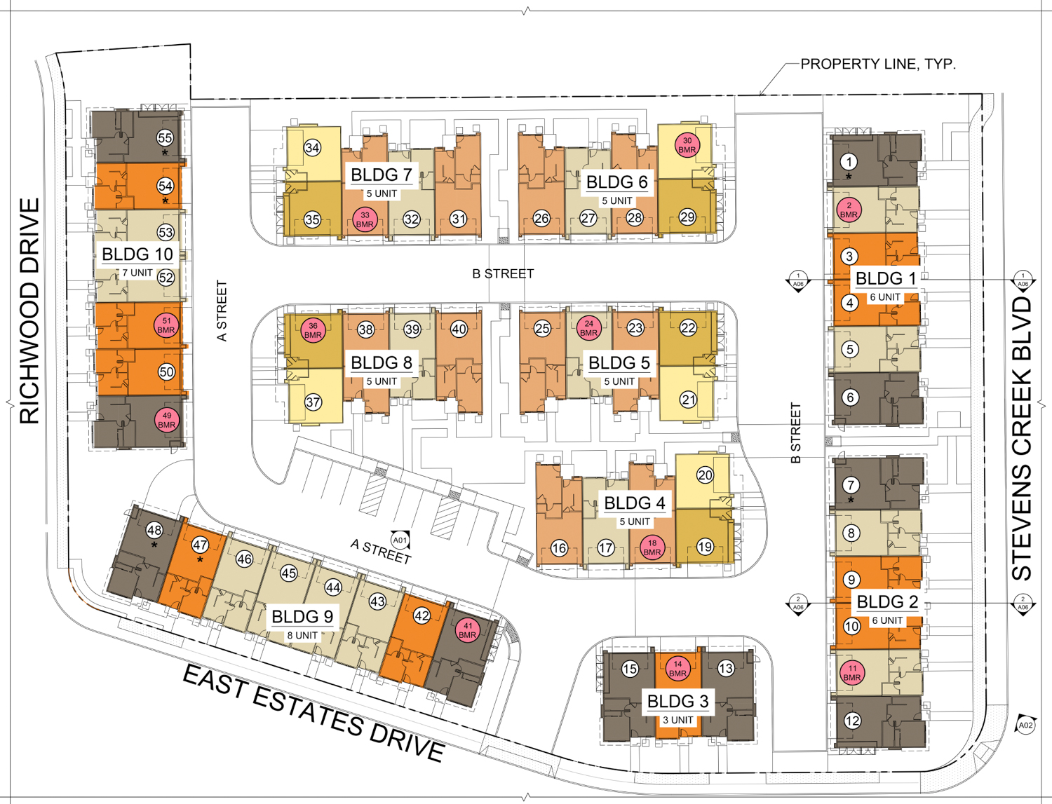 Idlewild site map, illustration by SDG Architects