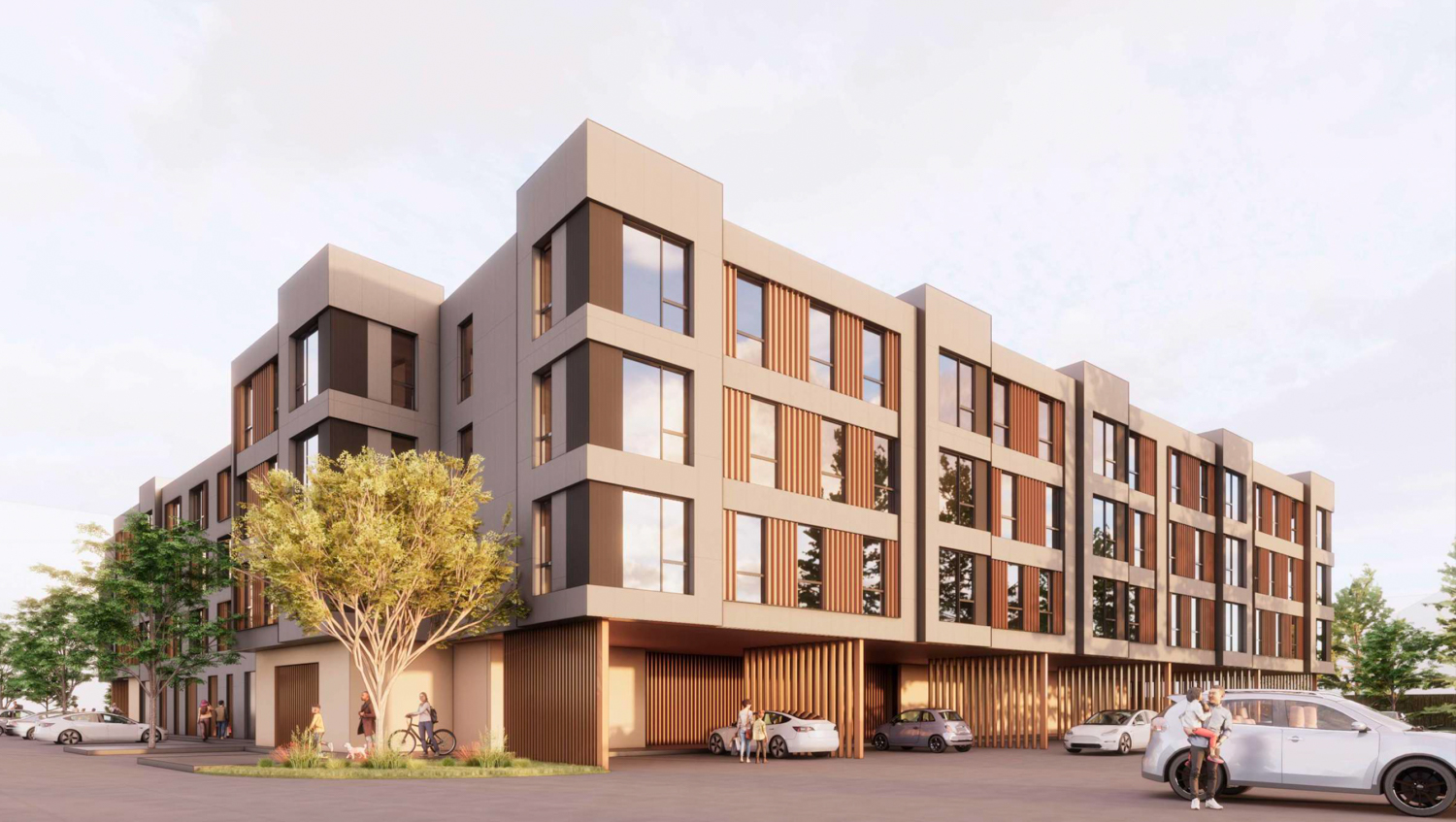 Pedestrian Penthouse Apartments Ecokits
